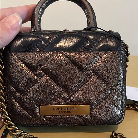 Kurt Geiger NWT Multicolor Fringe Mini Handbag - Picture 4 of 8